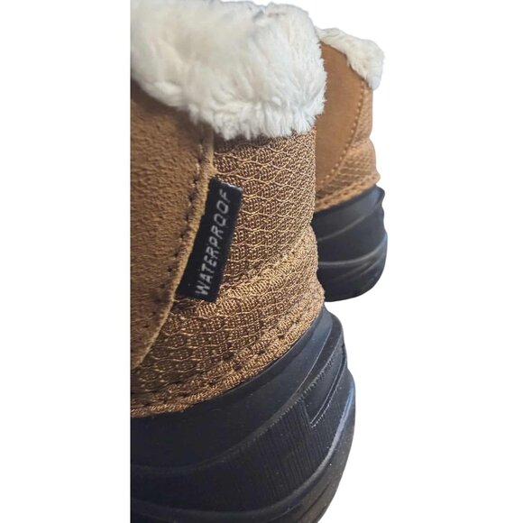 THE NORTH FACE Toddler Alpenglow II Waterproof Insulated Boot SZ 8 Camel Brn/Blk - Picture 14 of 14